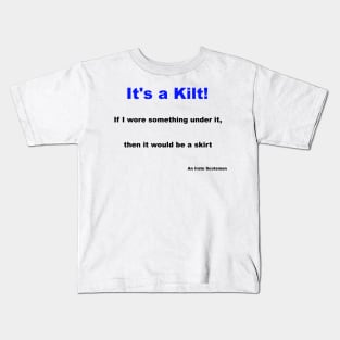 The Scottish Kilt Kids T-Shirt